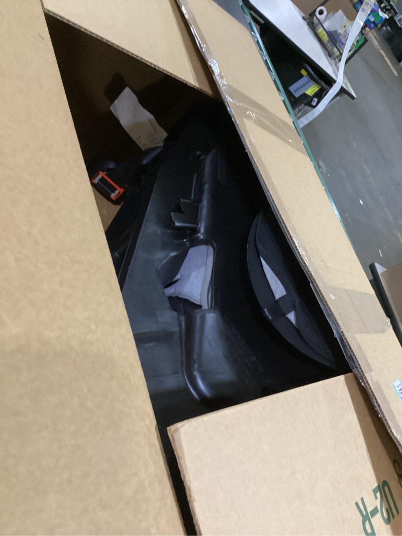 Condition photo showing As Is for evenflo tribute lx convertible car seat (saturn gray)