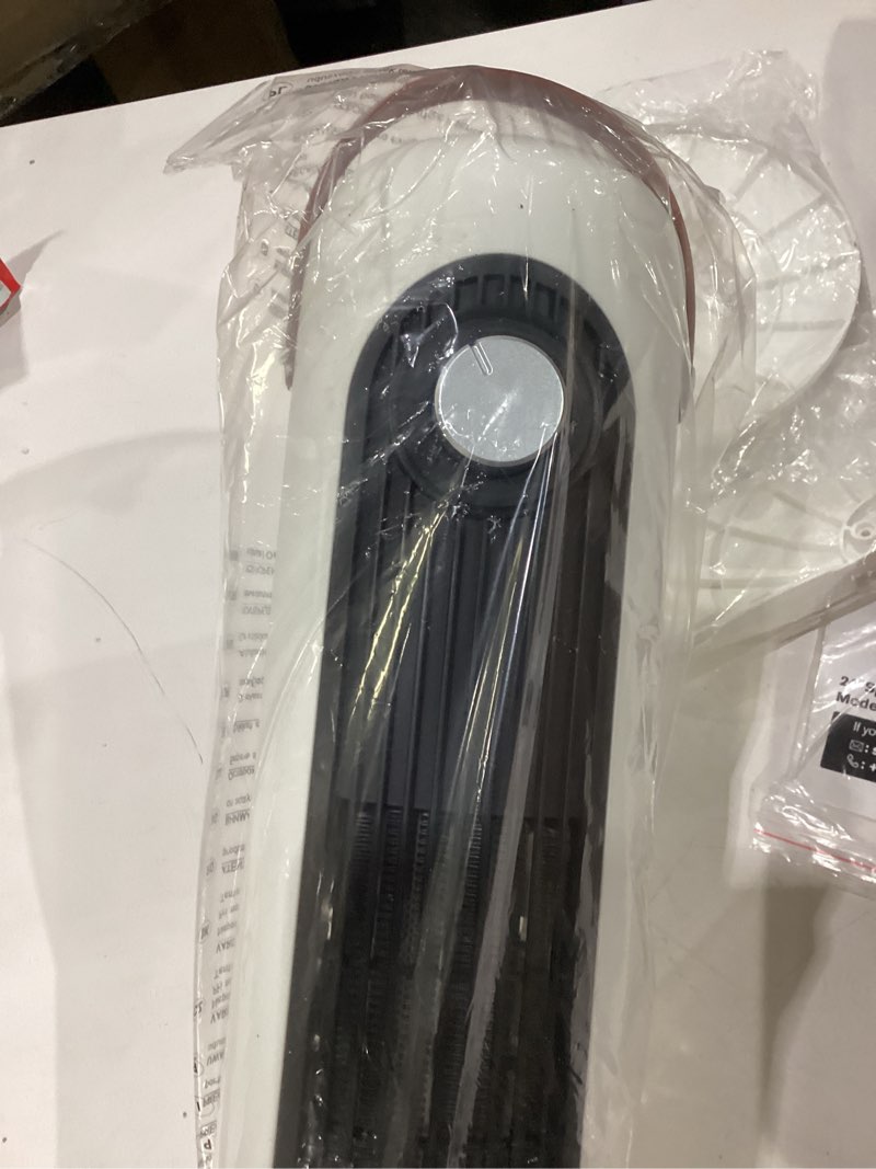 Condition photo showing New/Like New for **similar to stock item**  2-in-1 tower heater and fan combo, 25\\\" electric space heaters for indoor use, 70°oscillating, 2s instant heating, 1500w, 3 heating & fan modes,electric portable heater for bedroomofficehome, white*