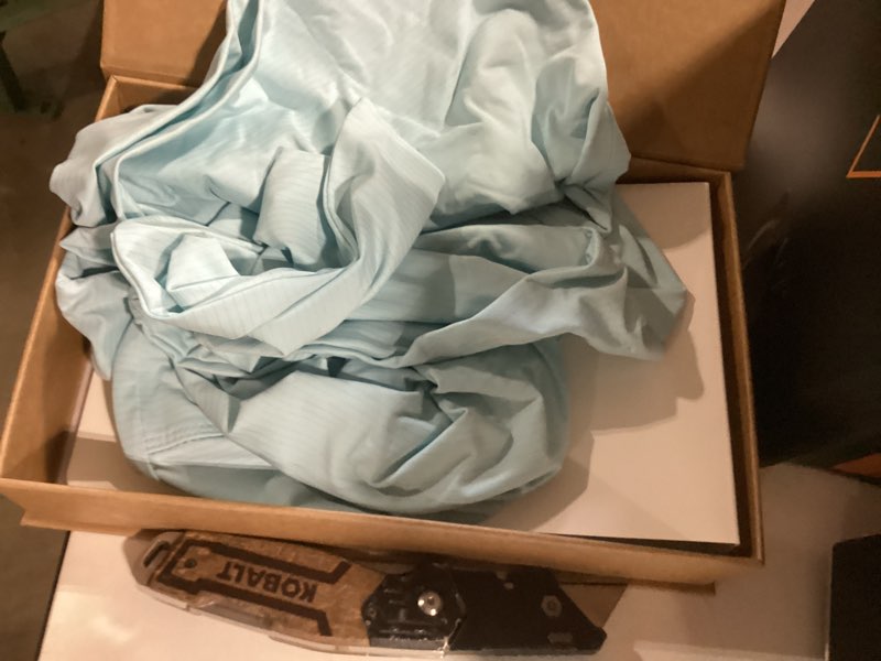 Condition photo showing Good Condition for rest evercool+cooling pillowcases standard size 2pcs for hot sleepers & night sweats, silver-infused fabric for hygienic sleep, sensitive skin, silky smooth for curly hair, (19x35 inches) light blue standard (2 pcs)