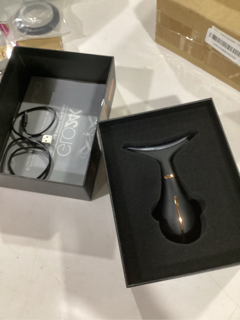 Condition photo showing New/Like New for glo24k red light face & neck beauty device – 3-in-1 facial massager tool with led & vibration for skin revitalization and neck firming 3 led lights