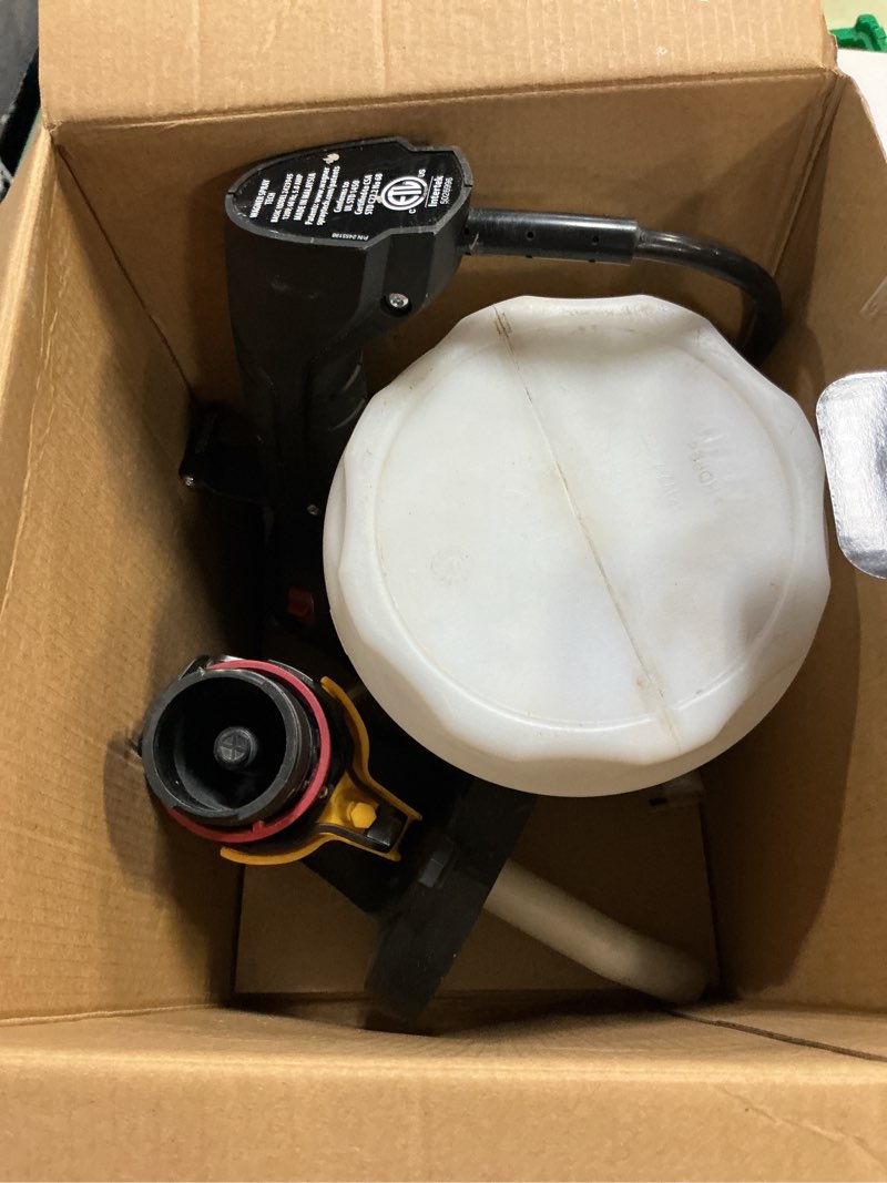 Condition photo showing As Is for wagner flexio 2500 electric handheld hvlp paint sprayer (compatible with stains)