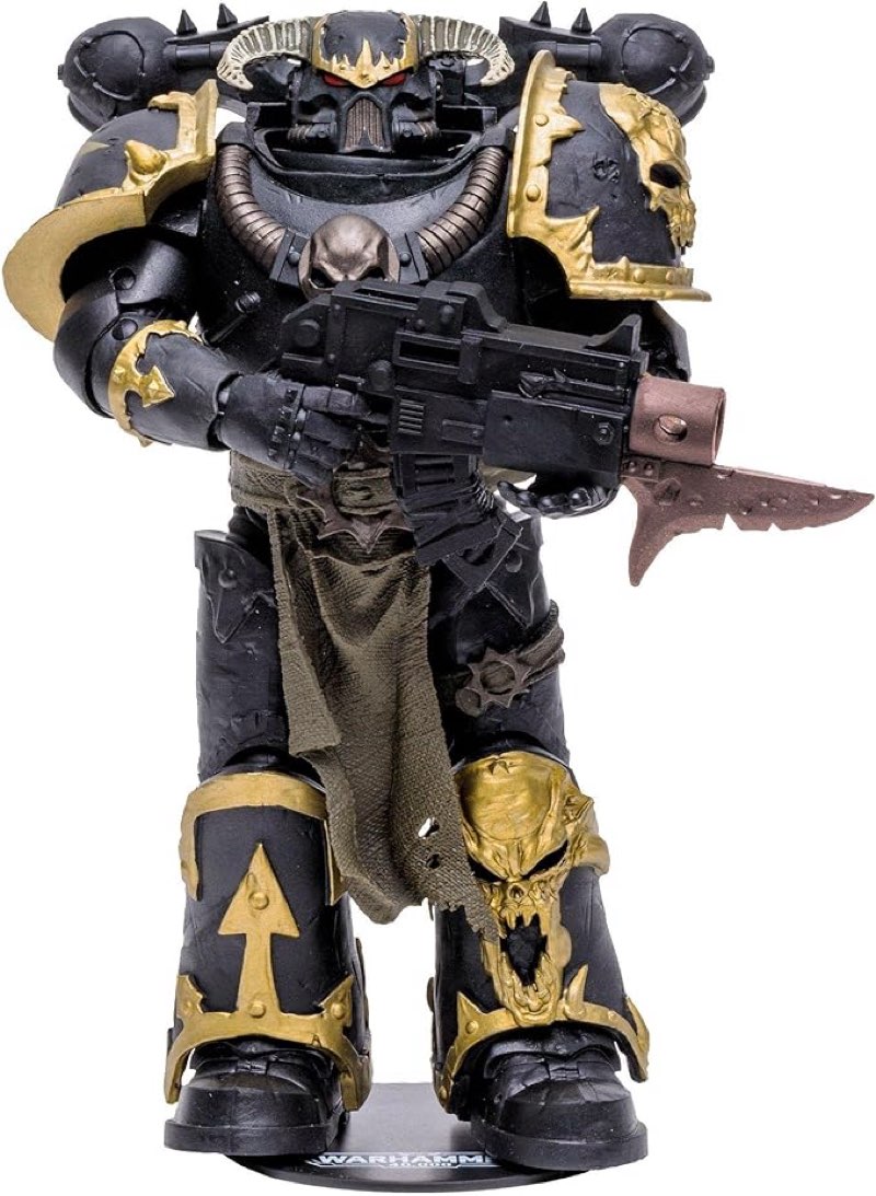 Bandai McFarlane Warhammer 40000 Chaos Space Marine Action Figure, Multicoloured, TM10941