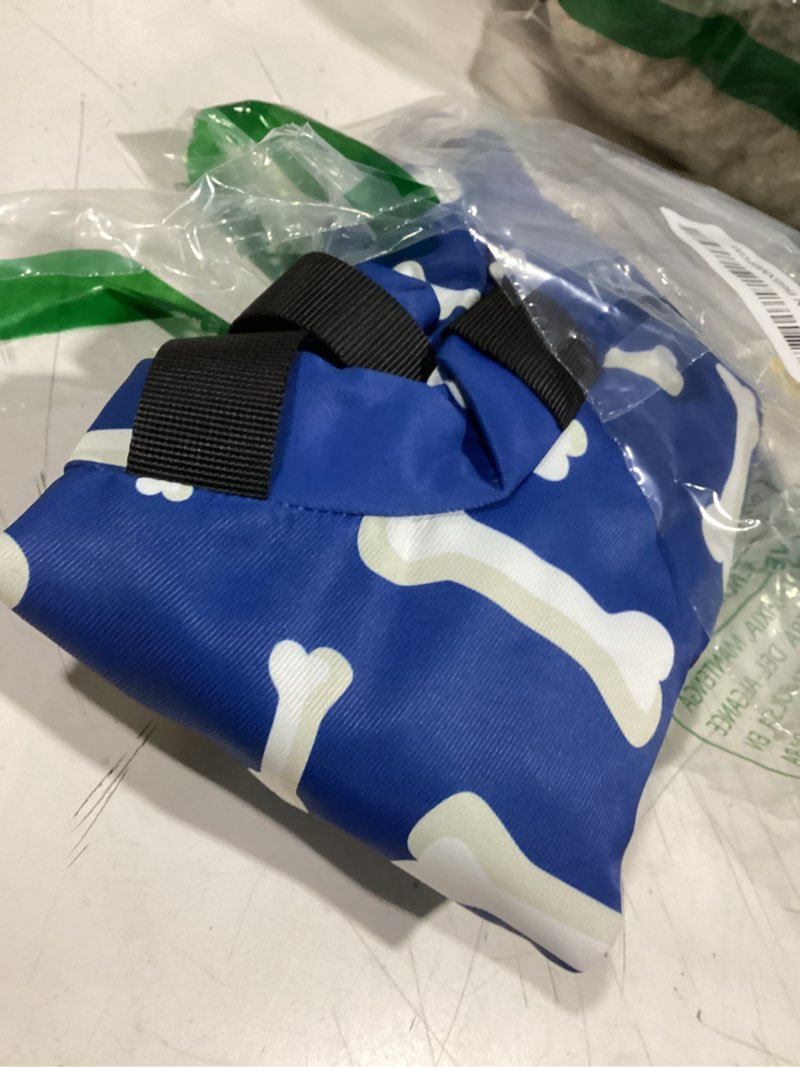 Condition photo showing Good Condition for supet inflatable dog cone collar alternative after surgery, dog neck donut collar recovery e collar for neuter, soft pet cone for small medium large dogs t bone navy xxl(neck 18.5"-23.5")