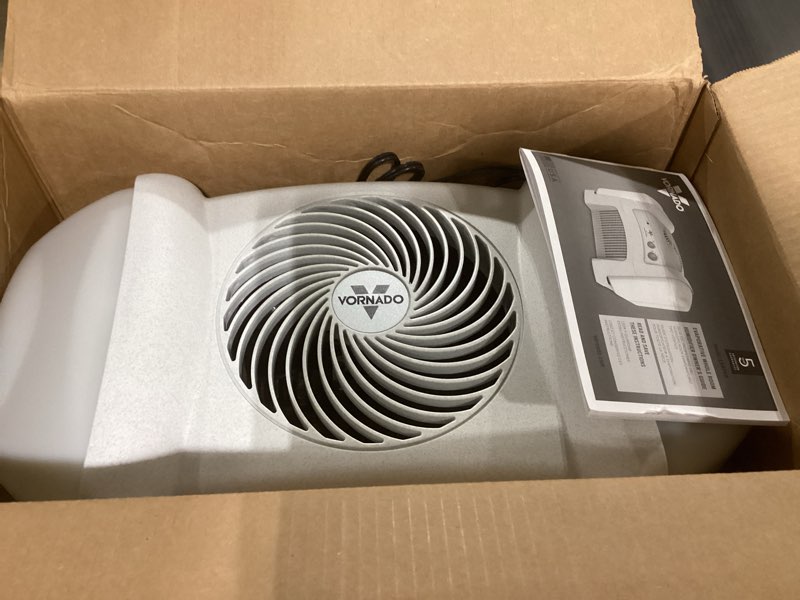 Condition photo showing As Is for Vornado Evap40 4-Gallon Evaporative Humidifier, Adjustable Humidistat, 3 Speed Settings, Coverage up to 1,000 sqft, 4-Gallon Output (24 Hrs), Dual Tank, Perfect for Home, Bedroom, and Large Spaces