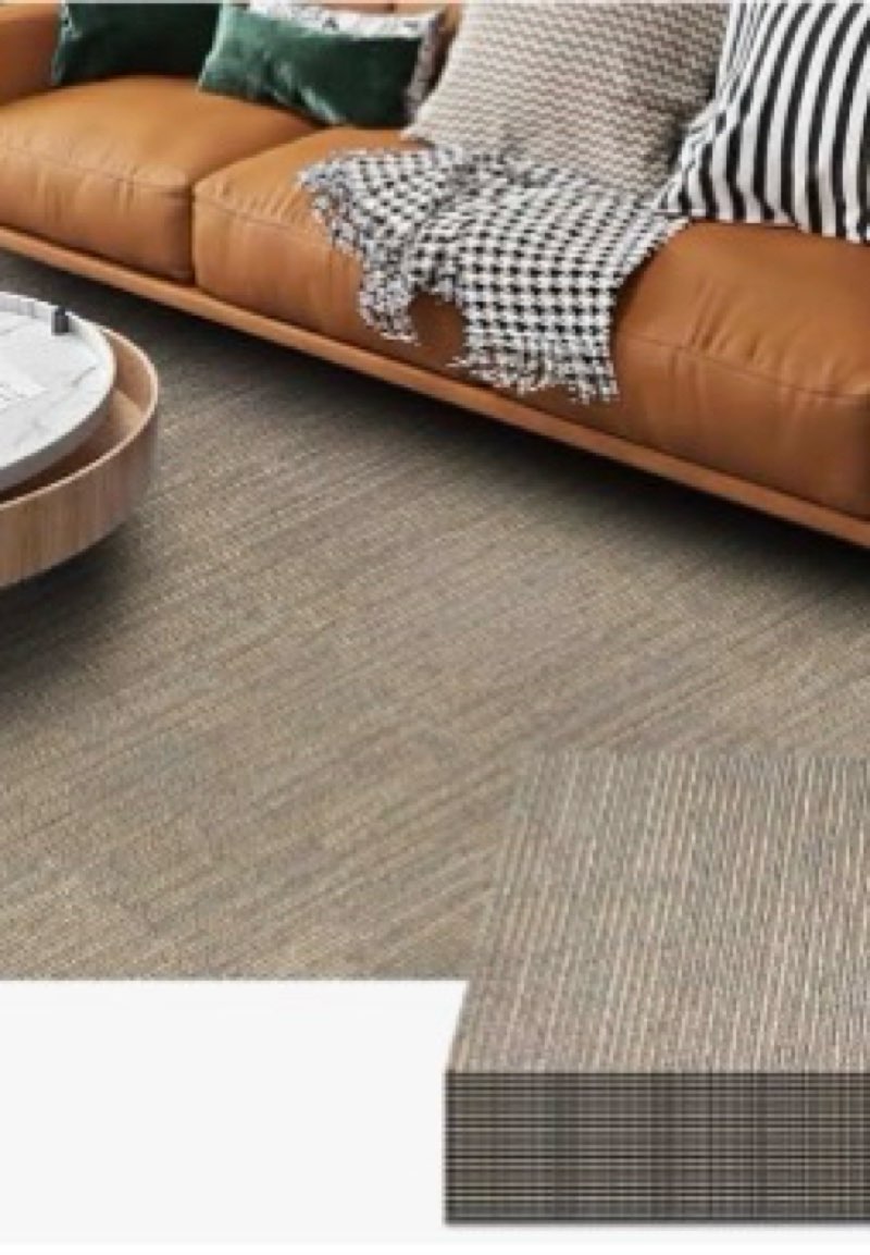 lita carpet tiles reusable 24" x 24" squares indoor/outdoor, khaki polypropylene, 0.25" pile height 