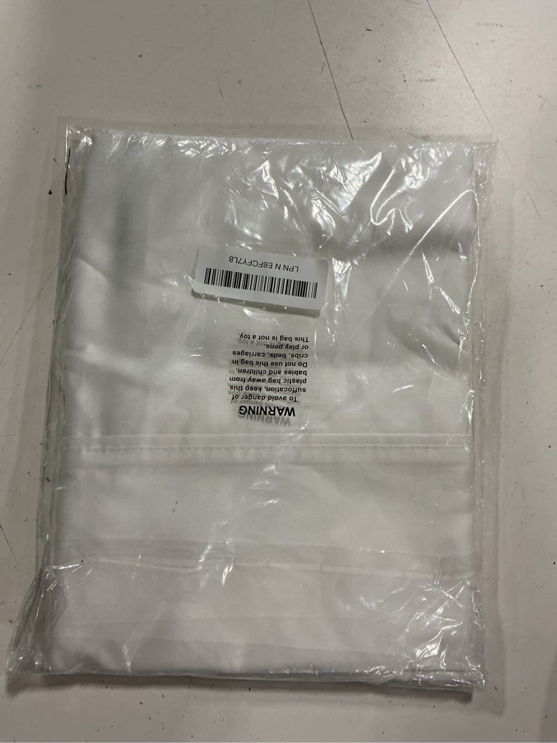 Condition photo showing New/Like New for beckham hotel collection pillowcases king size set of 2, cool touch cotton sateen fabric, 500tc, silky smooth & soft, open end, white 01 - white king (2 pillowcases)