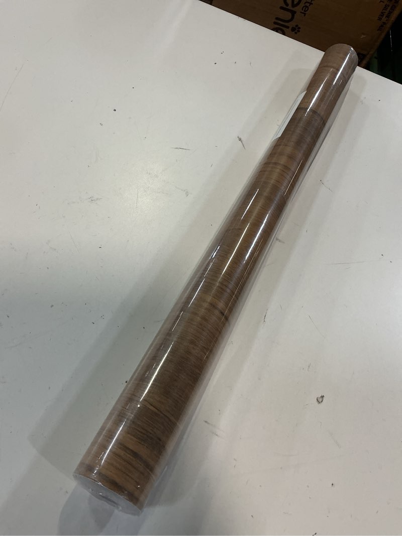 Condition photo showing New/Like New for cosnight 23.6" ×236" wood grain wallpaper peel and stick vinyl film self adhesive decor wall paper for cabinet drawer shelf liner easy to clean 23.6" x 236" brown