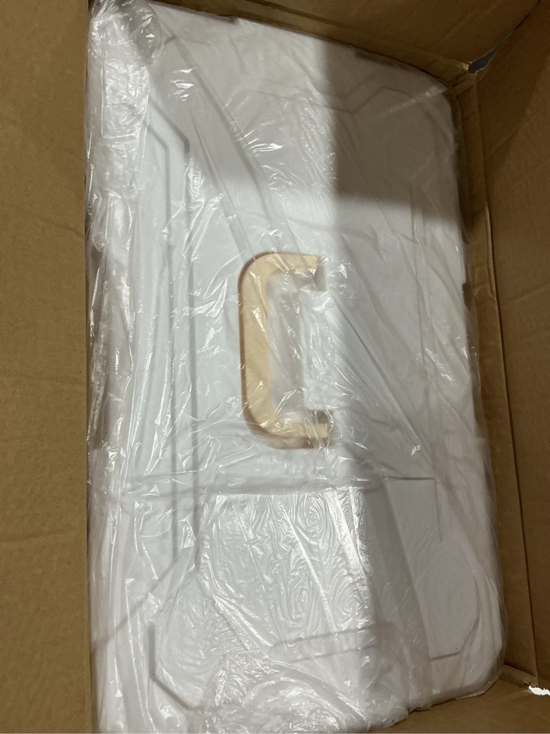 Condition photo showing Good Condition for collapsible cat and dog cage - durable hard-sided carrier with easy unfolding, space-saving design, and comfortable interior for medium and small pets(latte)