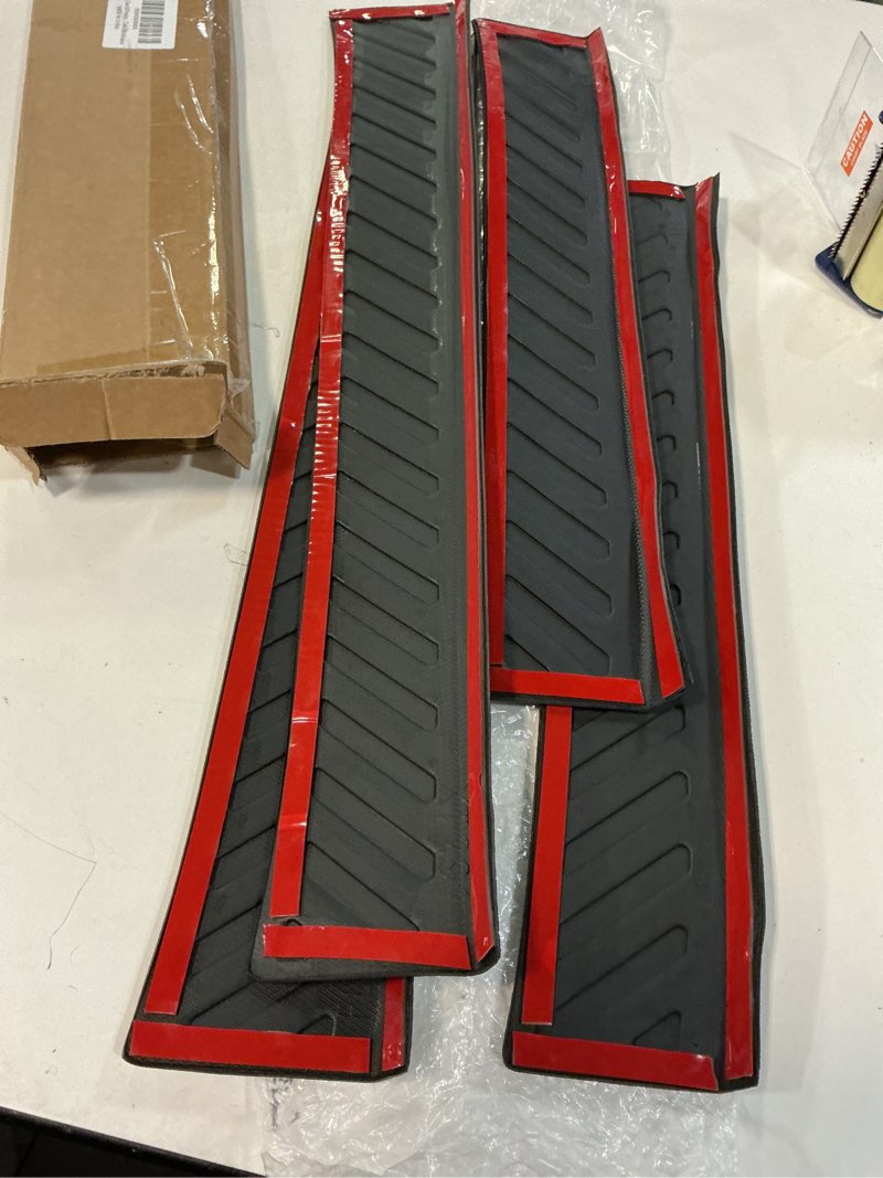 Condition photo showing Good Condition for powoq Door Sill Protector Compatible with 2023-2025 Honda Pilot Door Entry Guard Car Threshold Protector Replacement for 2023 2024 2025 Honda Pilot Accessories