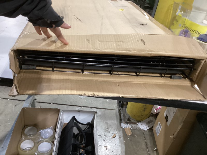 Condition photo showing Good Condition for midwest homes for pets 36-inch icrate for medium-large breeds, 41-70 lbs, double door folding dog crate with divider panel, leak-proof tray & secure latches, portable, durable & easy to assemble 36.0"l x 23.0"w x 25.0"h black