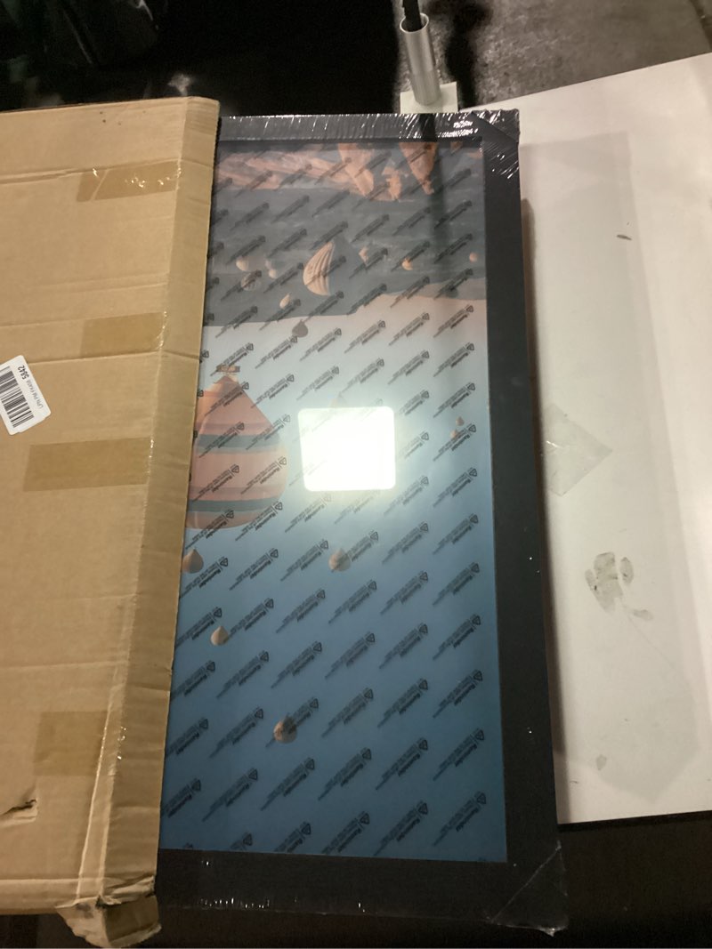 Condition photo showing New/Like New for 19x27 Picture Frame for Wall Display, 19x27 Black Picture Frame with Shatter Resistant Plexiglass, Stable and Sturdy 19 x 27 Poster Frame for Wall Display, Handpicked Gift Collection, 1 Pack