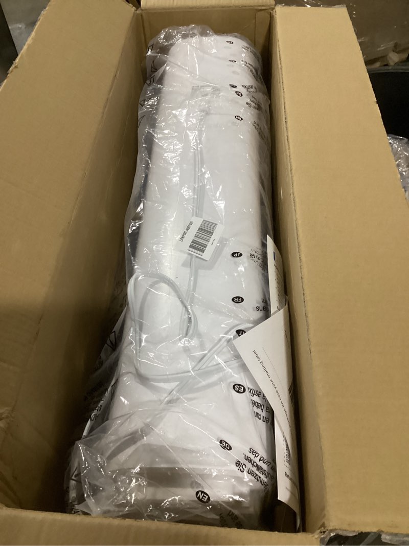 Condition photo showing As Is for LEVOIT OasisMist 1000S (10L) Smart Humidifier for Home Large Room Bedroom, Last 100 Hours Suitable for Indoor Plant, Cover up to 600ft², Easy Top Fill, Remoter & Voice Control, Auto Mode, Quiet, White Smart Cool Mist Humidifier 10L