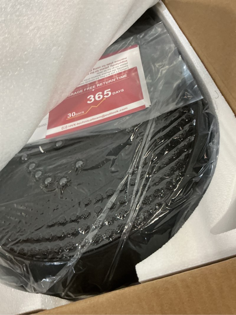 Condition photo showing Good Condition for vibration plate exercise machine, vibrating fitness platform for lymphatic drainage, full body shaker workout equipment, bluetooth power shaping vibrate plate, board sport for home exercise gym black