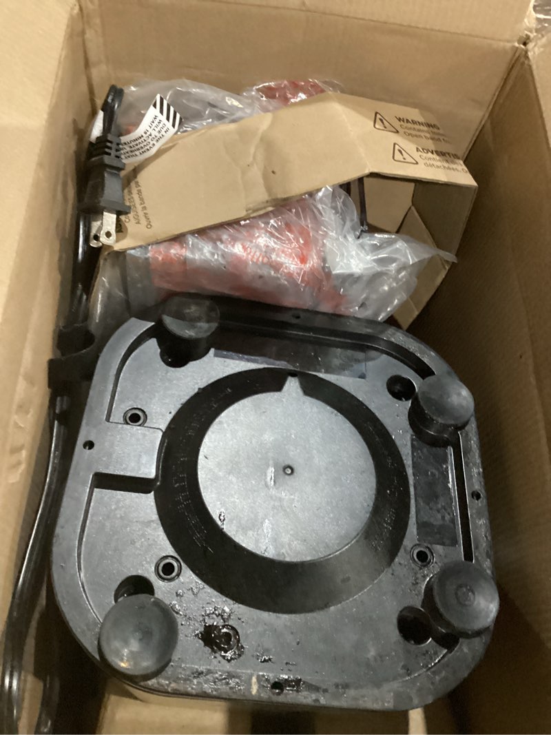 Condition photo showing As Is for Ninja Blender For Kitchen | Food Processor Combo System | Smoothie Maker & Nutrient Extractor | 6 Functions for Bowls, Spreads, Dough, Shakes | 72-oz. Pitcher & To-Go Cups | Silver | SS351 1600 Peak Watts