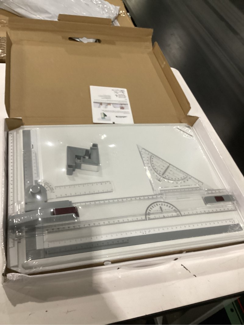 A3 Portable Drawing Table Board with Clear Rule Parallel Motion and Angle Adjustable Measuring Syste