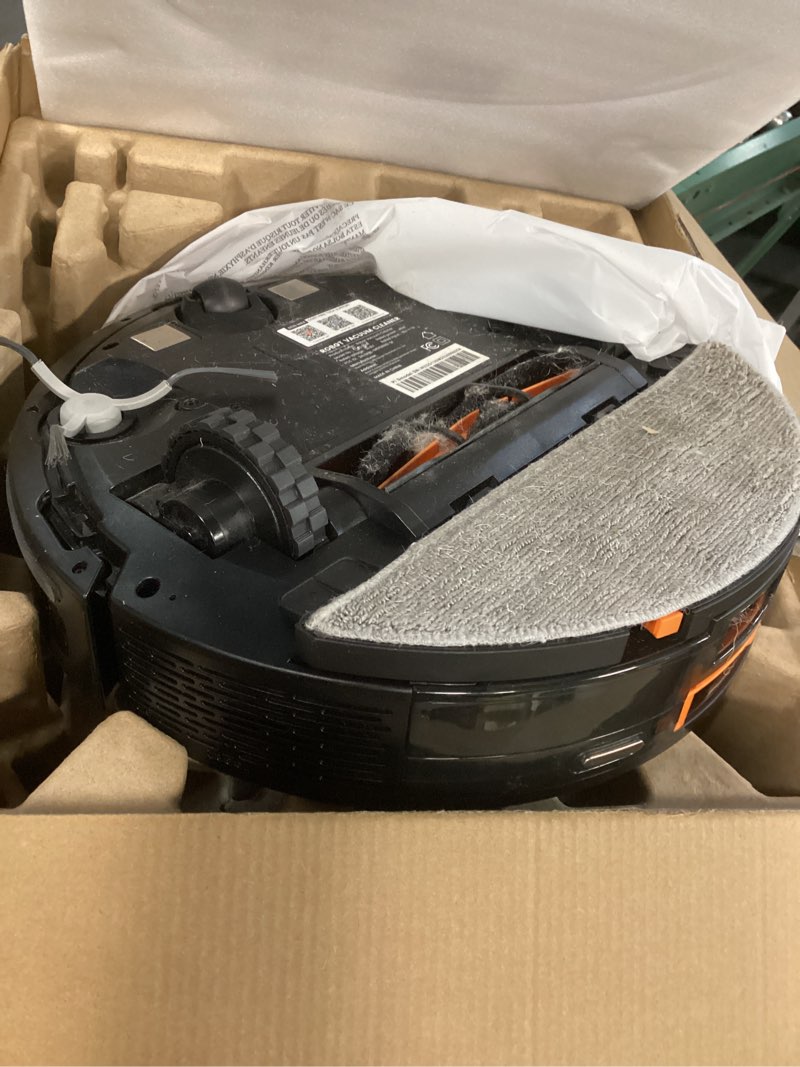 Condition photo showing As Is for Robot Vacuum and Mop Combo, Robot Vacuum Self-Emptying with 11500Pa Suction, 70-Day Capacity, Fast Home Mapping, LiDAR Navigation, Smart Obstacle Avoidance, Ideal for Pet Hair, Carpet, Hard Floor D13S MAX