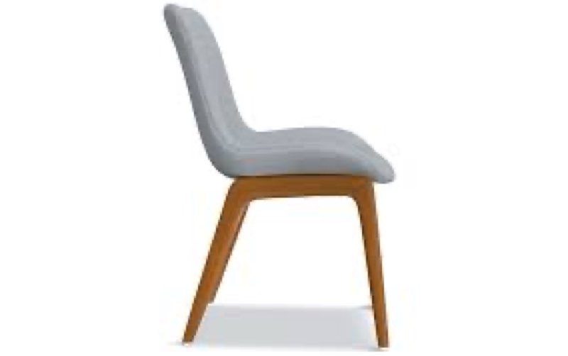 2/2 - Costello Dining Chair Legs Set of 2  Night wedge 