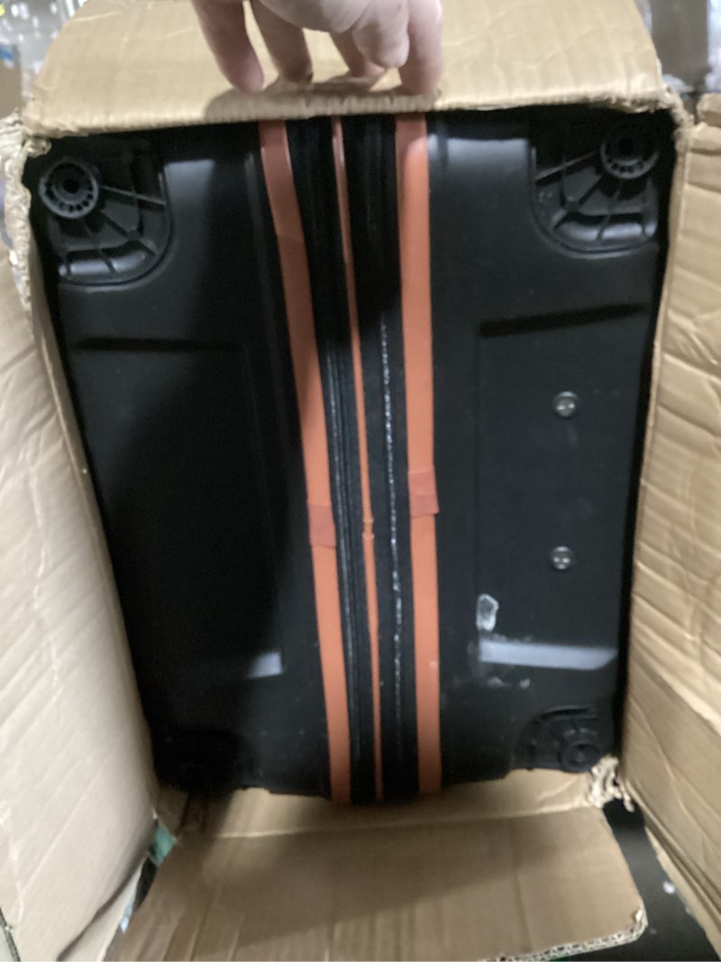 Condition photo showing Good Condition for tilymol luggage sets 3 piece with spinner wheel, hardside suitcase set with tsa lock, expandable lightweight travel luggage for men and women, black