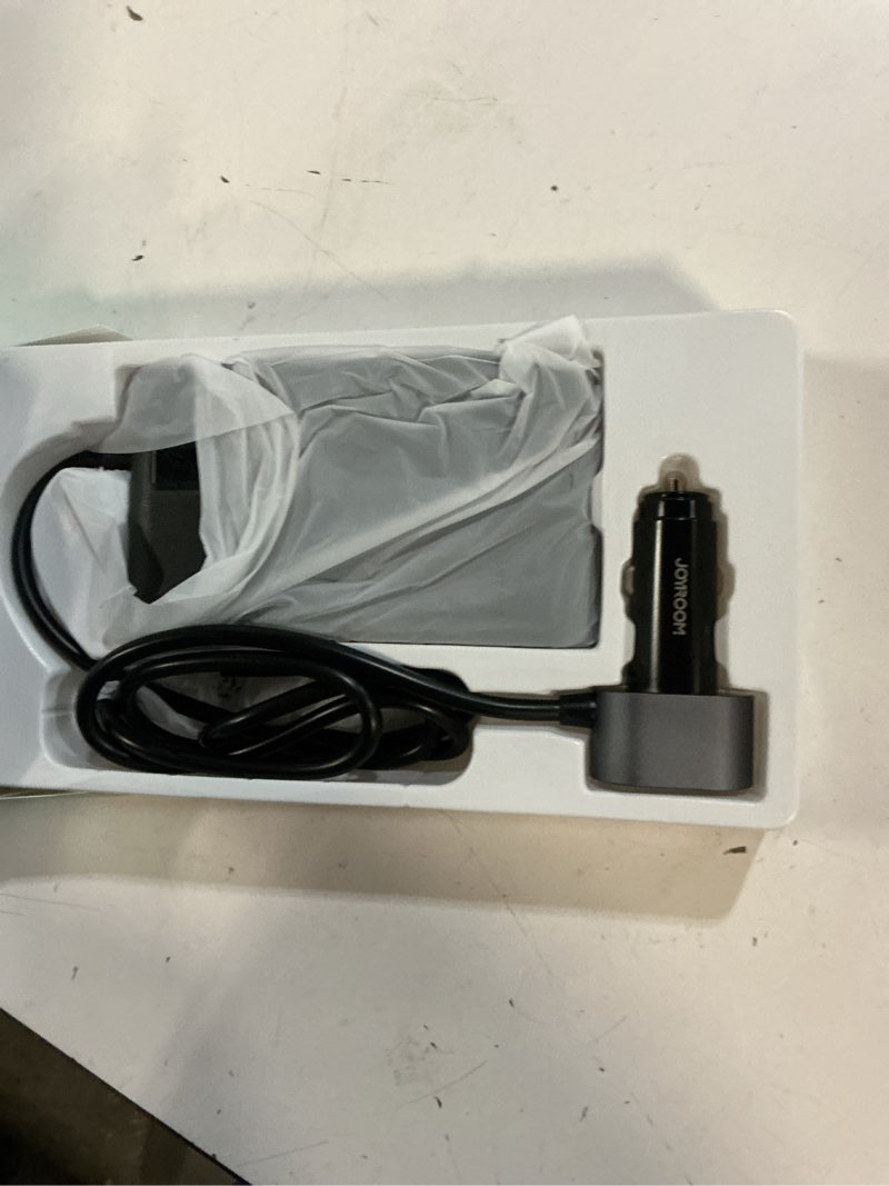 Condition photo showing Good Condition for 9 in 1 cigarette lighter splitter, joyroom 210w cigarette lighter adapter with pd/qc 3.0 * 2 charge(3.3ft cable), 12v/24v independent switches dc cigarette outlet car charger for all car devices