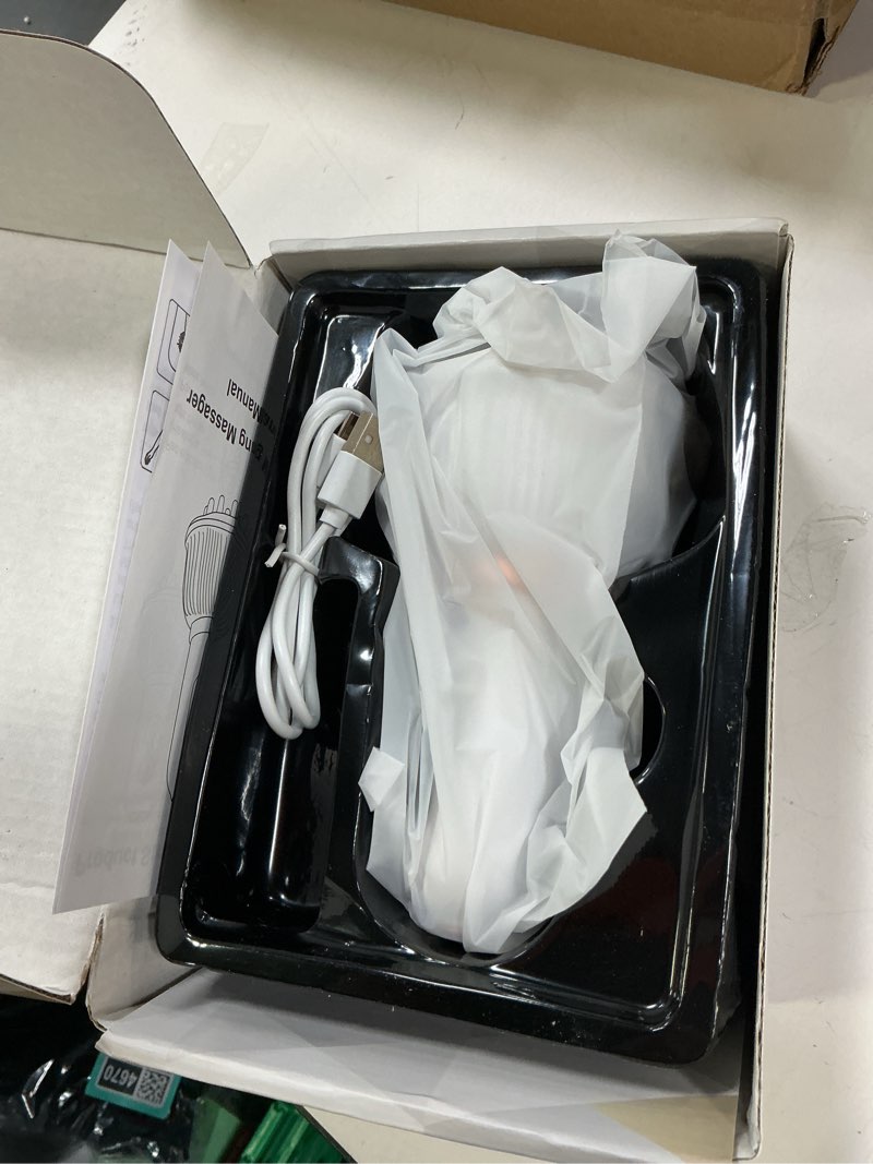 Condition photo showing Good Condition for Lymphatic Drainage Massager, Anti Cellulite Massage Tool, Body Sculpting Machine with Red Light Therapy, Heating, Vibration for Stretch Marks & Cellulite, Gift for Women & Men, White