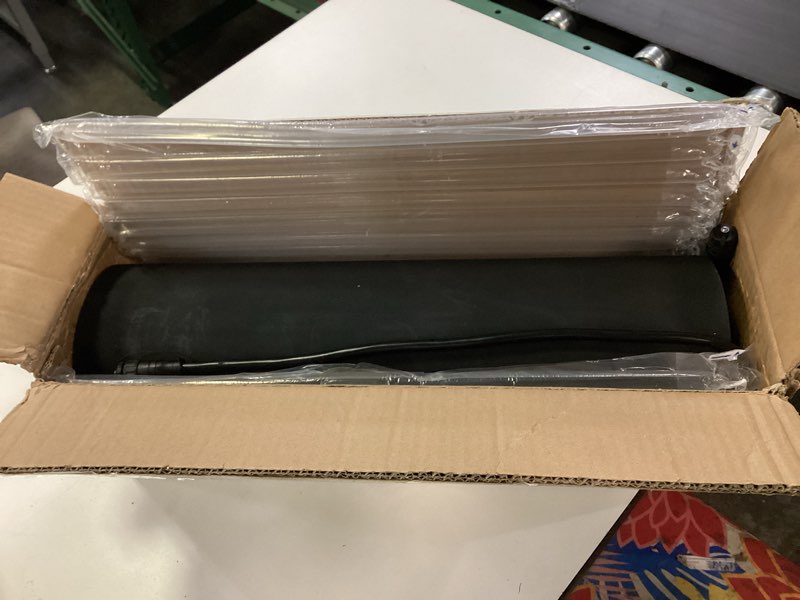 Condition photo showing As Is for 20x60in Heated Snow Melting Mats,No-Slip Rubber Heated Outdoor Mats,Snow and Ice Melting Mats for Winter Outdoor Stairs,Steps,Doorways,Walkways,Driveway,3 in/h Melting Speed