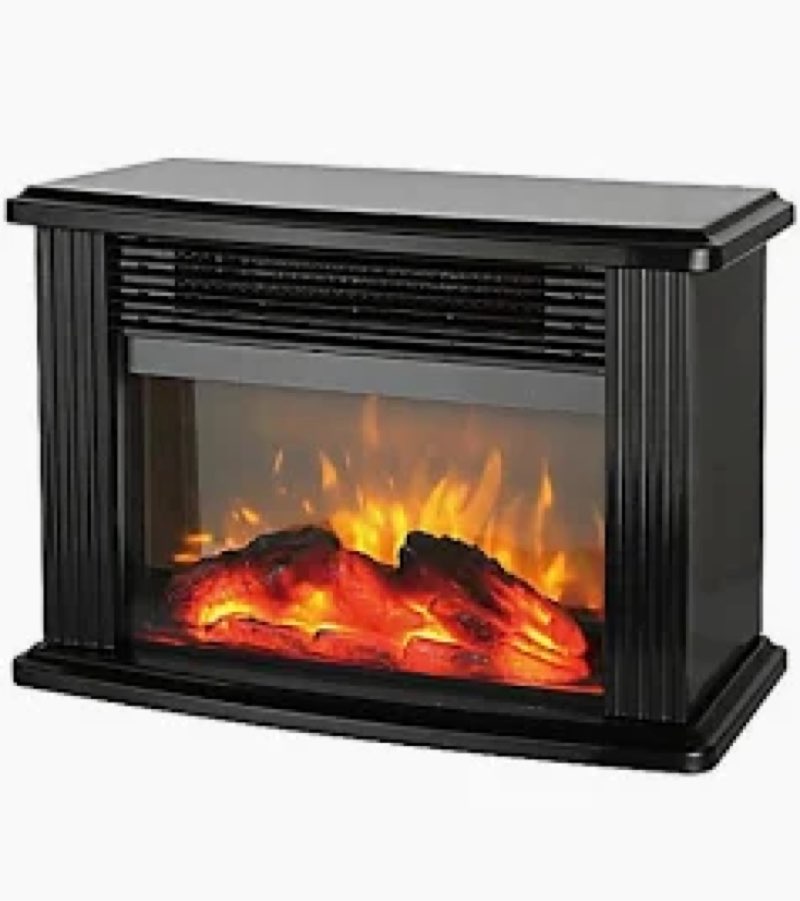 DURAFLAME TABLETOP STOVE HEATER  BLACK