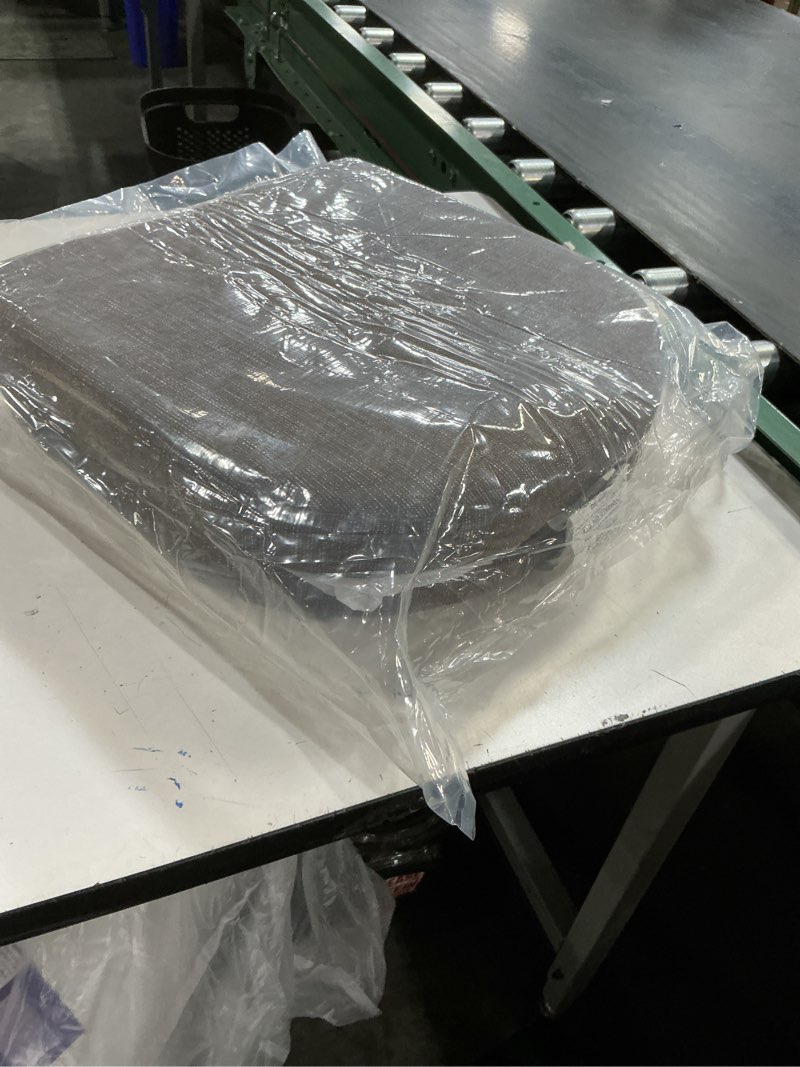 Condition photo showing New/Like New for set of 2 brown chair cushions 