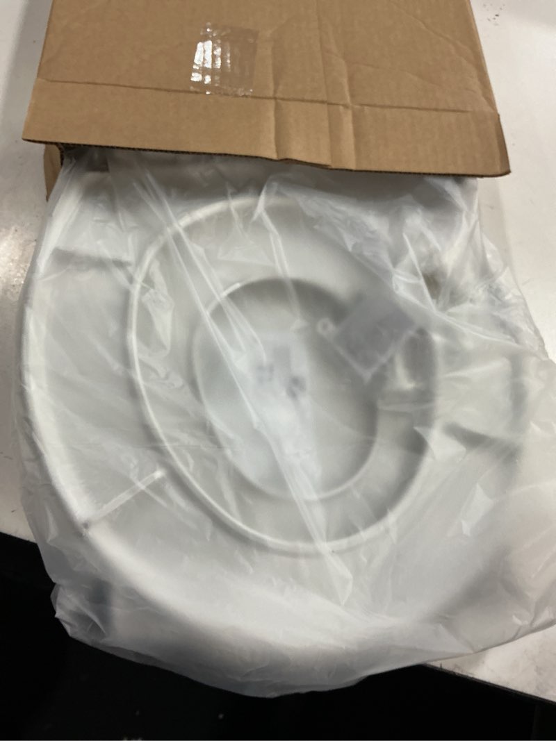 Condition photo showing New/Like New for little2big toilet seat with built-in potty training seat, slow close, durable plastic, made in usa, round, white