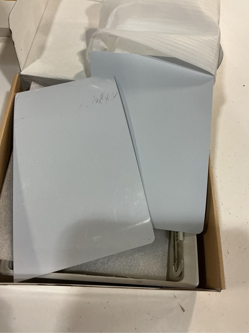 Condition photo showing As Is for slim disc edition cover plates for new ps5 slim console, shell panels compatible with new playstation 5 slim accessories protective replacement faceplate (white)