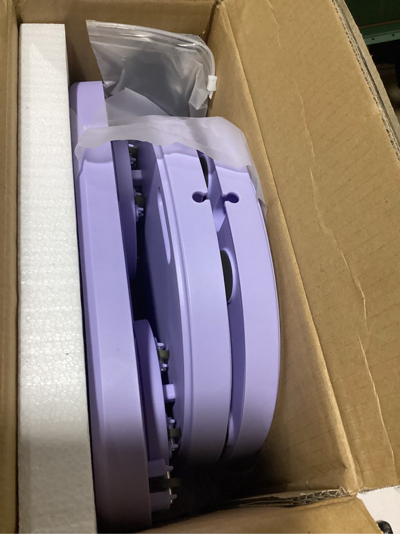 Condition photo showing Good Condition for Maksone Pilates Board - 6-in-1 Foldable Pilates Reformer for Home, Purple Pilates Equipment with Sliding Function - Lightweight Core Trainer for Women(Purple)