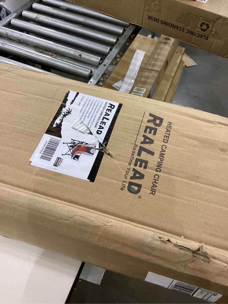 Heating camping chair