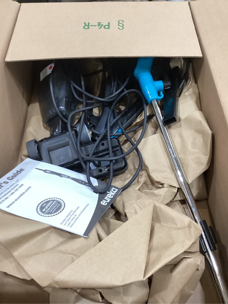 Condition photo showing As Is for Eureka NES215A Blaze 3-in-1 Swivel Handheld & Stick Vacuum Cleaner, Blue