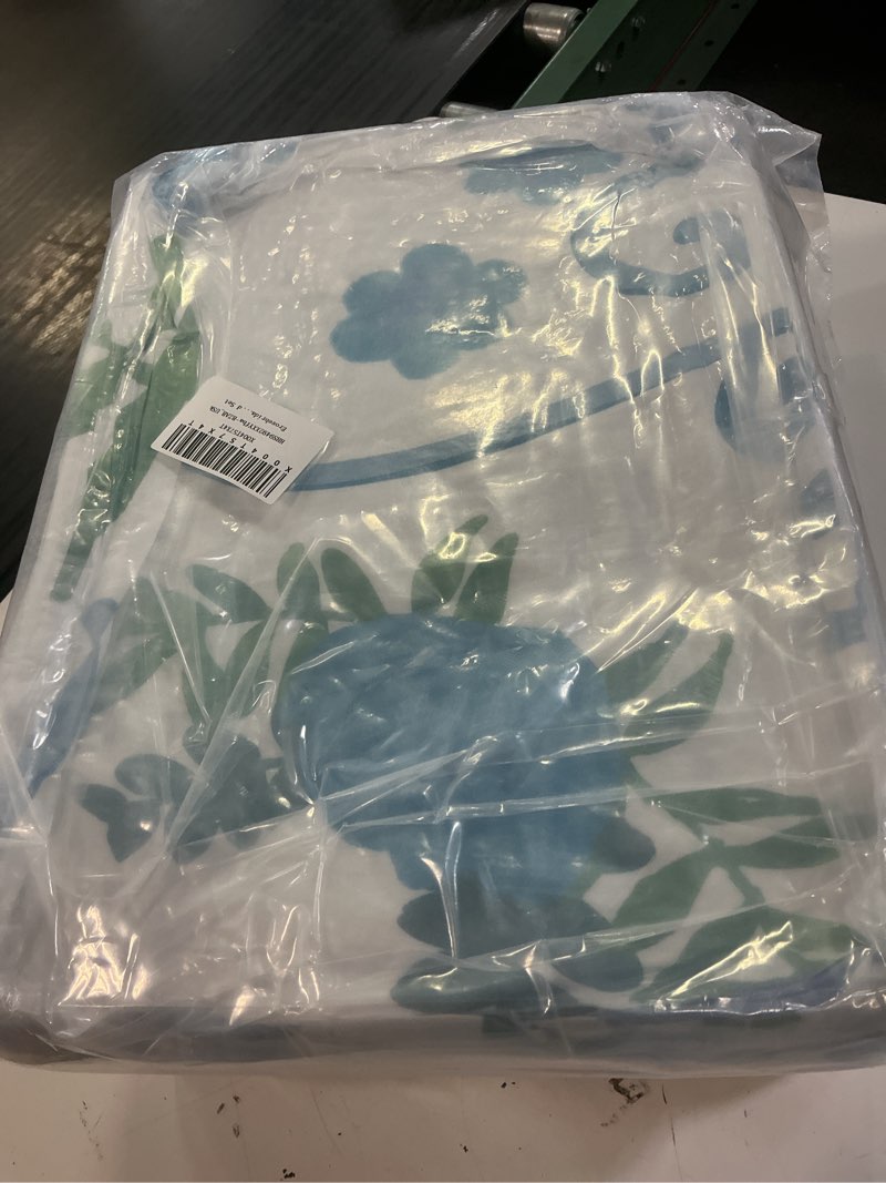 Condition photo showing New/Like New for erosebridal blue bow king comforter set for girls,farmhouse floral bedding set watercolor teal bowknot coquette room decor bow knot bohemian quilt vinatge bows botanical aesthetic bed set blue king