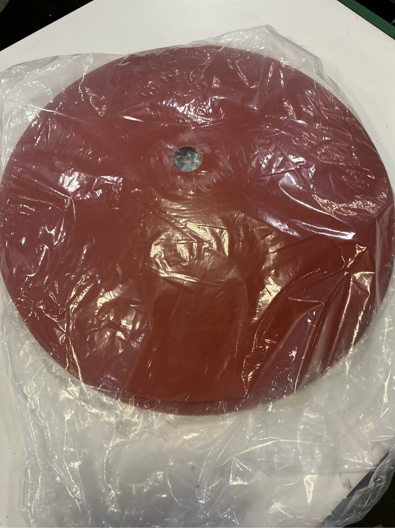 Condition photo showing Good Condition for 19.25-inch extra large squirrel baffle,hummingbird feeder shade dome cover, bird feeder rain guard, hanging squirrel proof for shepherd's hook outdoors (terracotta) 2 pack 19'' /2p/hang mount terracotta