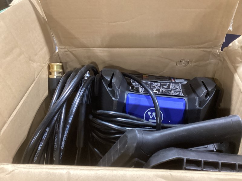 Condition photo showing Good Condition for Westinghouse ePX3050 Electric Pressure Washer, 2100 Max PSI 1.76 Max GPM with Foam Cannon and Turbo Nozzle, for Cars/Fences/Driveways/Home/Patios