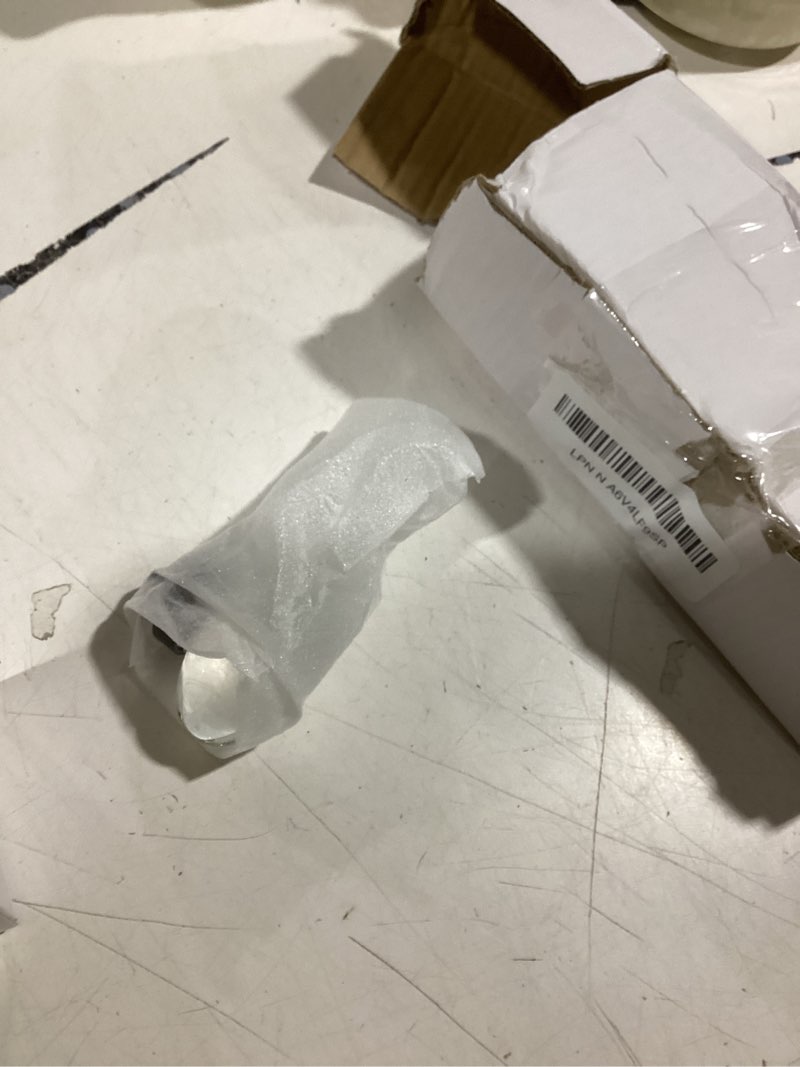 Condition photo showing Good Condition for 8 Pack Glass Cabinet Knobs and Pulls, Oval Crystal Knobs for Dresser Drawers, Matte Black Kitchen Cabinet Knobs Egg Shape 8 Pack .Matte Black