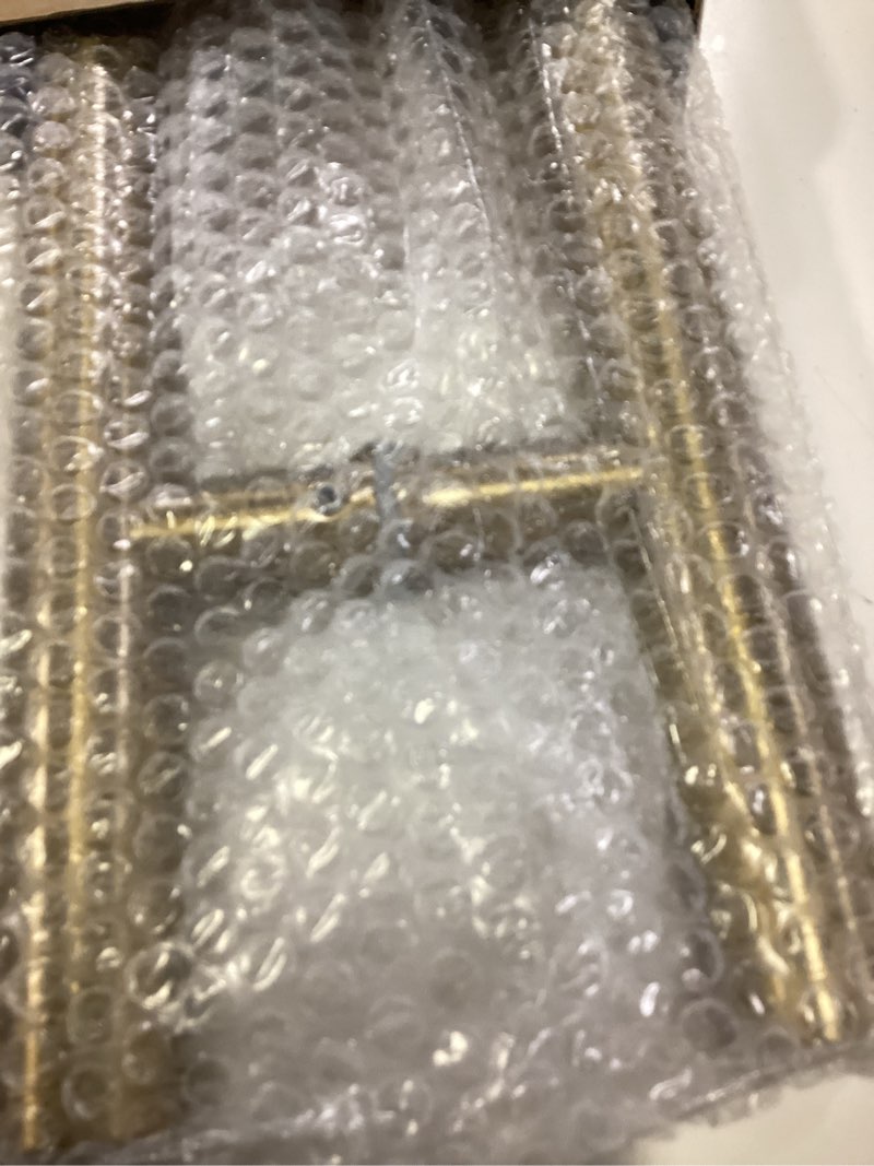Condition photo showing New/Like New for titanium gold round barn door handles 12"/16"/18"/24"/36"/48"/59'', pull push long french door handle double sided, large front exterior shower door pull handles 24inch / 60cm gold