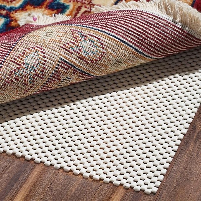 Non Slip Rug Pad Gripper 6 ft x 9 ft Extra Cushioned Pads by Slip-Stop