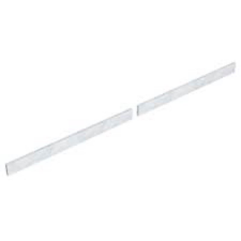 Replacement 72 inch Backsplash in White Quartz