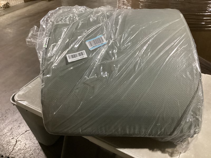 Condition photo showing Good Condition for Lunix 4pcs Orthopedic Bed Wedge Pillow Set, Post Surgery Aloe Vera Memory Foam for Back, Leg, Knee Pain Relief, Adjustable Sitting Pillow for Sleeping, Acid Reflux, GERD, with Hot Cold Pack, Full Navy Full Navy - Aloe Vera