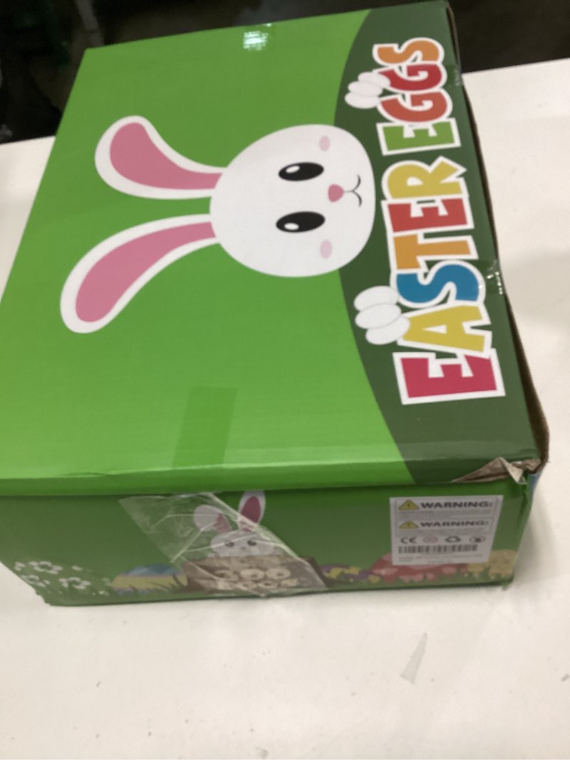 Condition photo showing New/Like New for flysnk 300 pack easter eggs bulk include 6 surprise golden eggs, 2.4 inch bright colors fillable plastic easter egg empty for easter hunt, easter basket stuffers fillers, party favors classroom prize