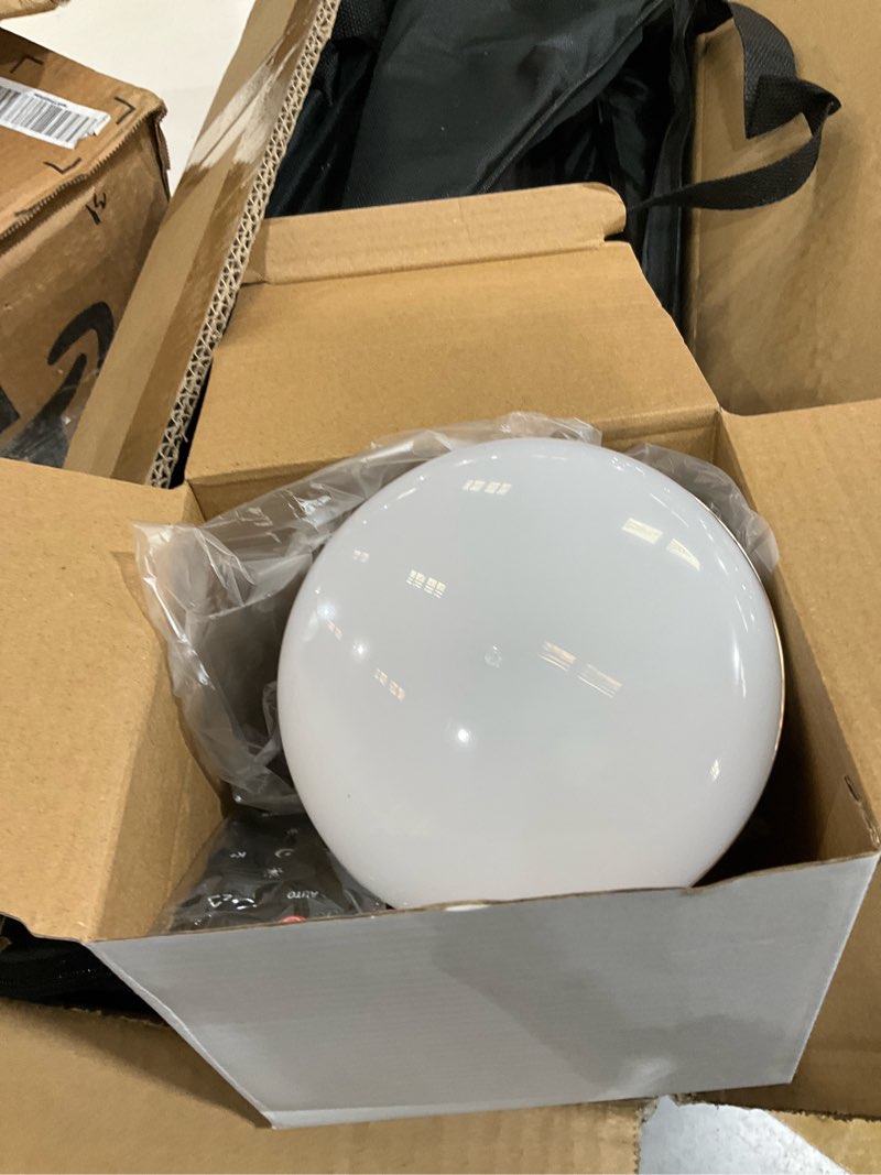 Condition photo showing Good Condition for Skytex Softbox Lighting Kit, 20x28in Soft Box | 85W 2700-6400K E27 LED Bulb Continuous Photography Lighting, Photo Studio Lights Equipment for Camera Shooting, Video Recording 