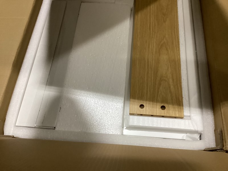 Condition photo showing Good Condition for medicine cabinet -bathroom cabinet wall mount with diy lighting unique top and dual-tone design, over the toilet saver storage cabinets white-01 23x30-white