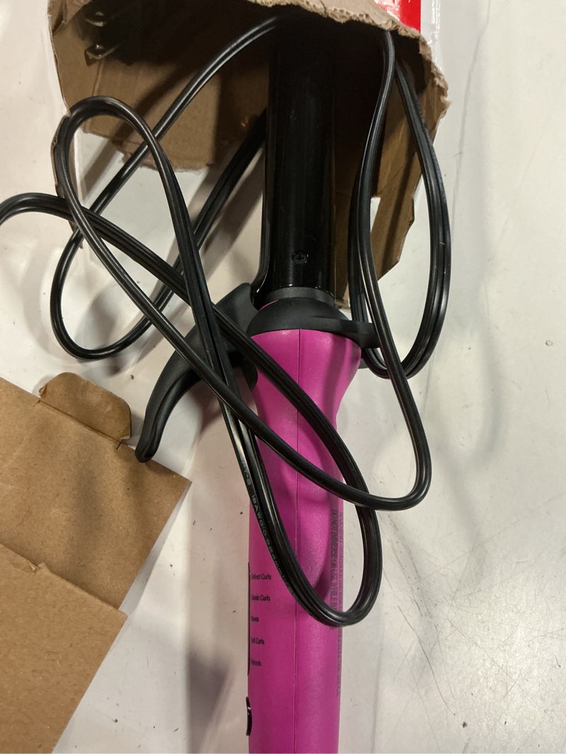 Condition photo showing As Is for revlon easy heat - 1" precision curling iron