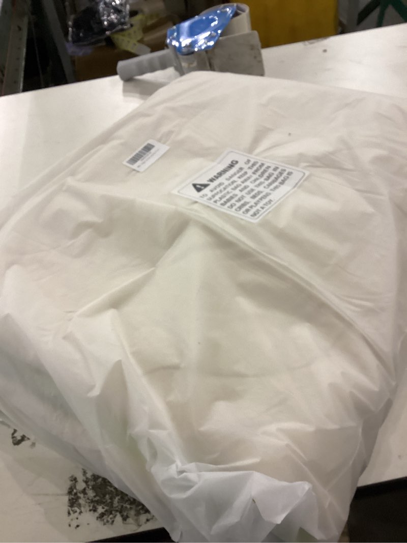 Condition photo showing New/Like New for Silicone Soft Lightweight Throw Blanket for Bed,Couch & Sofa with Cooling & Warm, Durable,Breathable, Machine wash, Perfect for Hot Sleepers and Night Sweaters(Creamy White,79"x91")