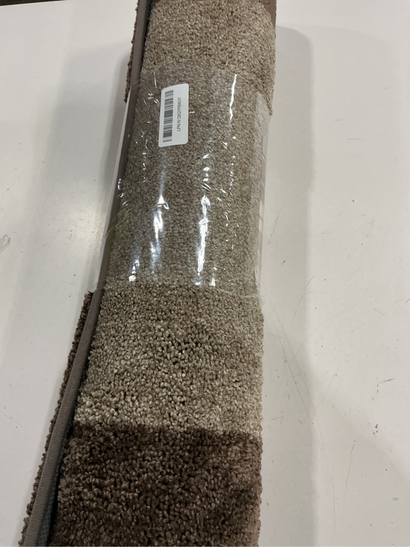 Condition photo showing Good Condition for machine washable kitchen rug 24" x 70", non slip kitchen mat for floor, absorbent entrance runner rug for bedroom, hallway, bathroom, door (roll packing) beige 24" x 70"