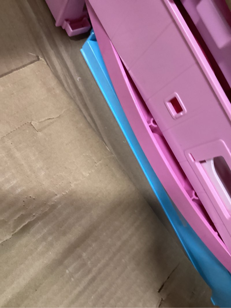 Condition photo showing Good Condition for Barbie Dreamhouse Pool Party Doll House with 75+ pc, 3 Story Slide: Adult Assembly, Fits 12 Inch Dolls