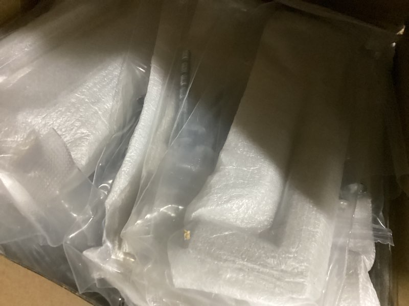 Condition photo showing Good Condition for goldenwarm 30 pack 5 inch brushed nickel cabinet pulls square drawer handles silver kitchen hardware cupboard dresser 30 5in(128mm) hole centers