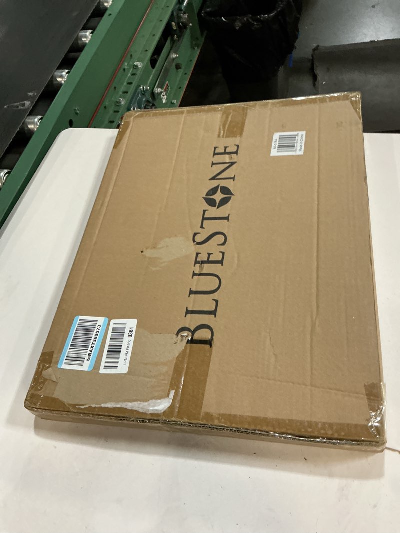 Condition photo showing New/Like New for Bluestone Walker Tray- Upright with Holders-Universal Table Fits Most Standard Folding Walkers-Home Mobility Medical Equipment Accessories, 1 Count (Pack of 1)