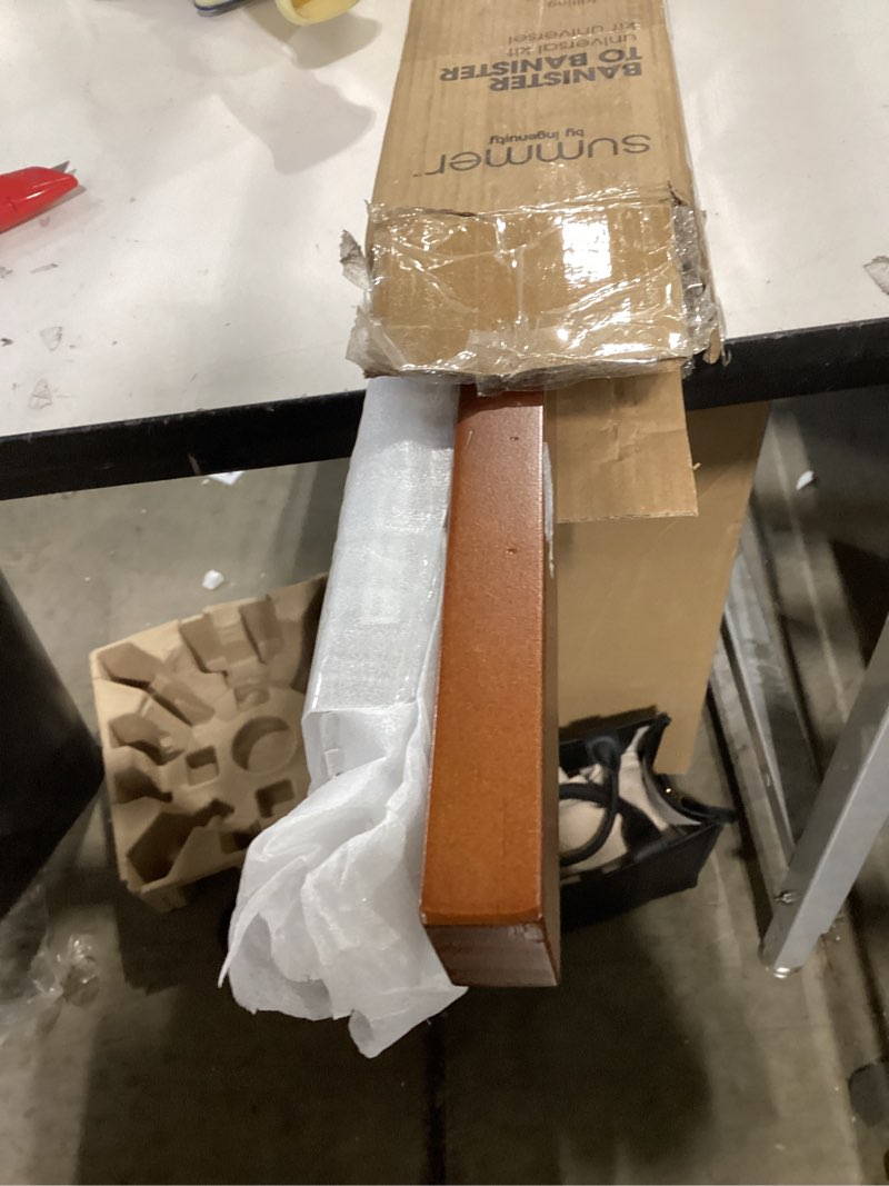 Condition photo showing Good Condition for Summer Infant Banister to Banister Gate Mounting Kit - Fits Round or Square Banisters, Accommodates Most Hardware & Pressure Mount Baby Gates up to 37” Tall, Gate Sold Separately 37 Inch - 2 Count (Pack of 1)